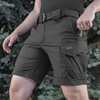 M-Tac - Aggressor Tactical Shorts - Polycotton - Rip-Stop - Black - 20018002