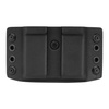 DOUBLETAP GEAR - OWB Kydex Double Magazine Holder for P-07/09/10, M&P9, SFP9, P320 - Black