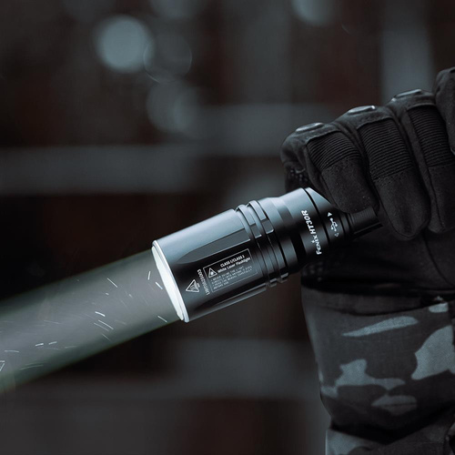 Fenix - Laser Flashlight HT30R - 500 lm - Black - HT30R