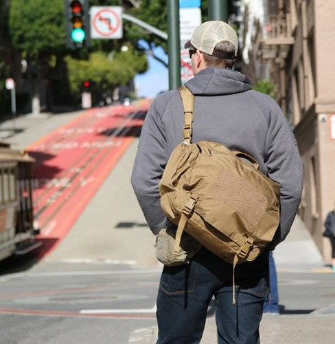 Helikon - Urban Courier Bag Large® - Nylon - Black / Melange Grey - TB-UCL-NL-M1