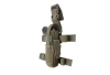 GFC Tactical - Holster Thigh with Loader Magazine - Nylon - Olive - GFT-29-000235
