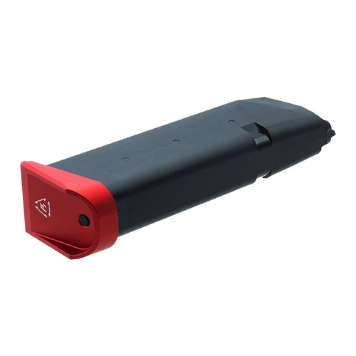 Strike Industries - Aluminum Mag Base Plate for Glock - Red - SI-G-ALBP-RED