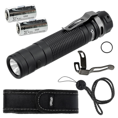 Walther - LED Flashlight EFC2 - 1000 lm - Black - 3.7140